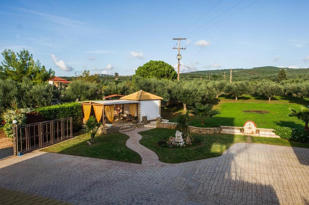 Cozy Flats In An Olive Grove By The Sandy Beach Kánalos Dış mekan fotoğraf